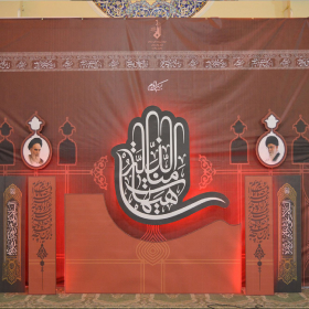 سوگواره چهارم-پوستر 3-علی سعیدی-دکور هیأت