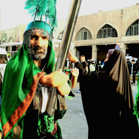 یازدهمین سوگواره عاشورایی عکس هیأت-سعید عصری نوروزی-بخش جنبی-عکس قدیمی و کهن