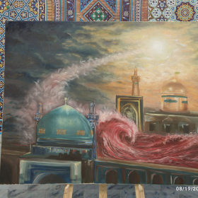 دومین فراخوان تصویرسازی هیأت-سلیمه یساری زارع-روضه هرکجا و هرزمان