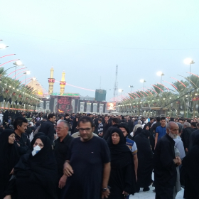 سوگواره چهارم-عکس 3-اصغر علیجانی-پیاده روی اربعین از نجف تا کربلا