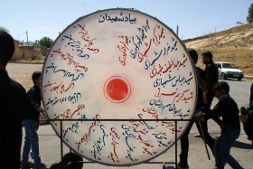 دهمین سوگواره عاشورایی عکس هیأت-محسن رستمی-مجالس احیای امراهل‌البیت علیهم‌السلام تک عکس-دوربین دیجیتال