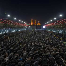 سوگواره دوم-عکس 9-علی دهقان-پیاده روی اربعین از نجف تا کربلا