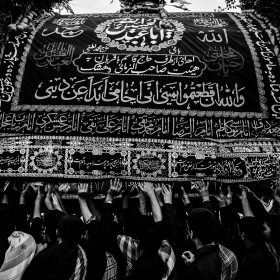 سوگواره دوم-عکس 8-مسعود فریدرضانیا-جلسه هیأت فضای بیرونی 