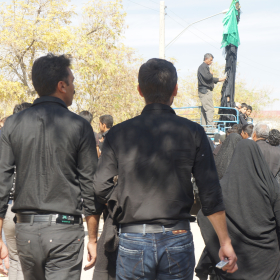 سوگواره چهارم-عکس 5-مهدی ربیعی فرادنبه-آیین های عزاداری
