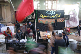 سوگواره دوم-عکس 55-محسن مرادی-پیاده روی اربعین از نجف تا کربلا