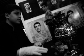سوگواره چهارم-عکس 9-محمد مهدی شیرافکن-جلسه هیأت فضای داخلی