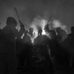 سوگواره پنجم-عکس 30-هادی دهقان پور-پیاده روی اربعین از نجف تا کربلا