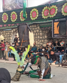دهمین سوگواره عاشورایی عکس هیأت-فاطمه شبان دستجردی -مجالس احیای امراهل‌البیت علیهم‌السلام تک عکس-موبایلی