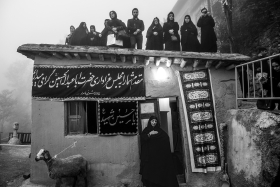 سوگواره چهارم-عکس 3-علی  اسدالهی سوته-جلسه هیأت فضای بیرونی