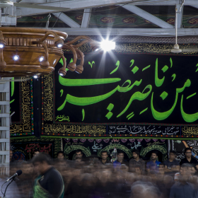 سوگواره دوم-عکس 17-حسن زاده -جلسه هیأت فضای بیرونی 