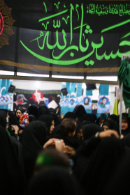 سوگواره دوم-عکس 1-وصال تمیمی-جلسه هیأت فضای بیرونی 