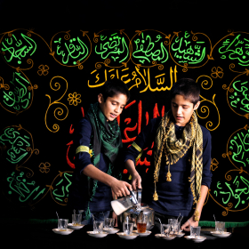 سوگواره پنجم-عکس 20-بهنام  احمدخانی-پیاده روی اربعین از نجف تا کربلا