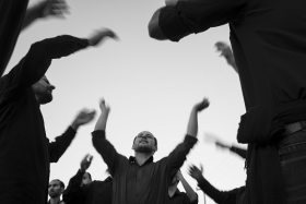 سوگواره چهارم-عکس 4-مبین سمیعی پاقلعه-آیین های عزاداری