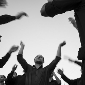 سوگواره چهارم-عکس 4-مبین سمیعی پاقلعه-آیین های عزاداری
