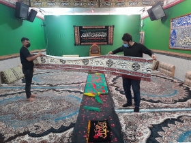 دهمین سوگواره عاشورایی عکس هیأت-محمد  آهنگر-مجالس احیای امراهل‌البیت علیهم‌السلام تک عکس-موبایلی