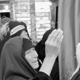 سوگواره چهارم-عکس 36-رحیم حاج حیدری-پیاده روی اربعین از نجف تا کربلا