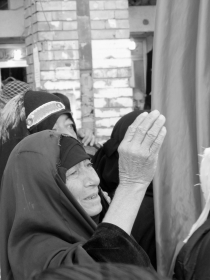 سوگواره چهارم-عکس 36-رحیم حاج حیدری-پیاده روی اربعین از نجف تا کربلا