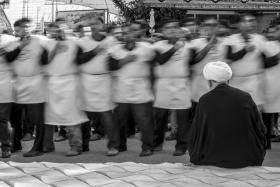 سوگواره چهارم-عکس 2-مبین سمیعی پاقلعه-آیین های عزاداری