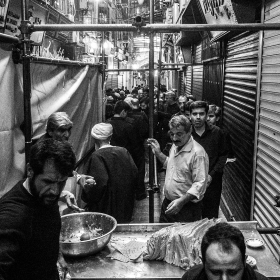 سوگواره پنجم-عکس 7-یوسف قاسمی-جلسه هیأت فضای بیرونی