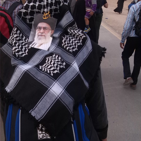 سوگواره پنجم-عکس 36-مهدی ربیعی فرادنبه-پیاده روی اربعین از نجف تا کربلا