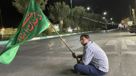 دهمین سوگواره عاشورایی عکس هیأت-محمدحسین عزیزی نژاد-مجالس احیای امراهل‌البیت علیهم‌السلام تک عکس-موبایلی