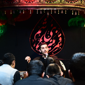 سوگواره پنجم-عکس 129-حسین رضائی سردره-جلسه هیأت