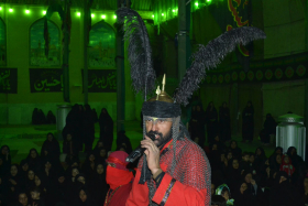سوگواره چهارم-عکس 1-اصغر  تکاملی-آیین های عزاداری