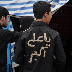 سوگواره دوم-عکس 12-محمد جعفری-جلسه هیأت فضای بیرونی 