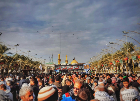 سوگواره پنجم-عکس 13-امیرحسین کلهری-پیاده روی اربعین از نجف تا کربلا