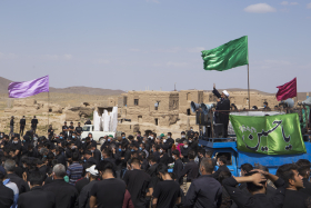 نهمین سوگواره عاشورایی عکس هیأت-حسین آذر-مجالس احیای امر اهل‌البیت علیهم‌السلام