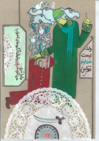 فراخوان ششمین سوگواره عاشورایی پوستر هیأت-تیلا اصغرزاده منصوری-بخش جنبی-پوسترهای عاشورایی