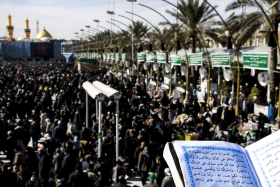 سوگواره دوم-عکس 6-علی محمد غلامی-پیاده روی اربعین از نجف تا کربلا