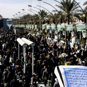 سوگواره دوم-عکس 6-علی محمد غلامی-پیاده روی اربعین از نجف تا کربلا