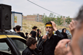 دوازدهمین سوگواره عاشورایی عکس هیأت-داود  شوقیان -بخش اصلی روایت هیأت-تک عکس-آیین های عزاداری