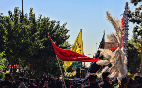 سوگواره پنجم-عکس 18-افشین محمدی-جلسه هیأت فضای بیرونی