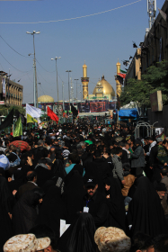 سوگواره سوم-عکس 39-احمد قارداش پور طرقی-پیاده روی اربعین از نجف تا کربلا