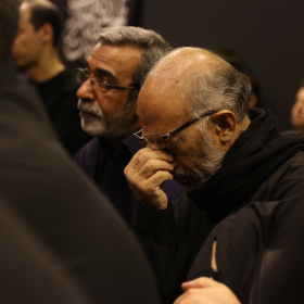 سوگواره پنجم-عکس 14-حسین  حاجی قاسمی-جلسه هیأت فضای بیرونی