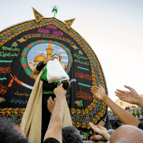 یازدهمین سوگواره عاشورایی عکس هیأت-هادی دهقان بهابادی-بخش اصلی-روایت هیأت(تک عکس)