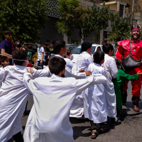 دهمین سوگواره عاشورایی عکس هیأت-محمدهادی خسروی-مجالس احیای امراهل‌البیت علیهم‌السلام تک عکس-موبایلی