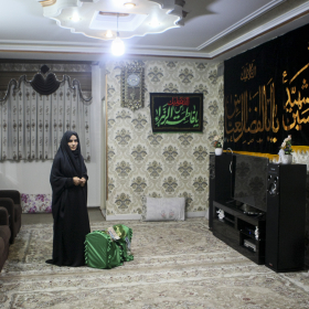 نهمین سوگواره عاشورایی عکس هیأت-طاهره بابایی-روایت هیأت