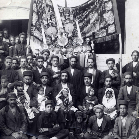سوگواره سوم-عکس 23-سید مصطفی عطاری-جلسه هیأت قدمی و کهن