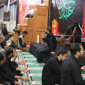 سوگواره سوم-عکس 4-علی  حسین زاده-جلسه هیأت فضای داخلی