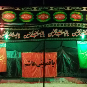 سوگواره چهارم-عکس 1-فروغ تنگاب-جلسه هیأت فضای بیرونی