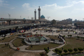 سوگواره سوم-عکس 37-مهدی تیرانی-پیاده روی اربعین از نجف تا کربلا