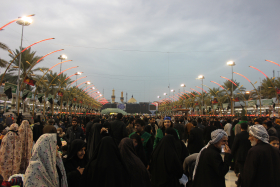 سوگواره سوم-عکس 6-رضا جودی قره اونه-پیاده روی اربعین از نجف تا کربلا