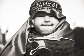 سوگواره سوم-عکس 14-سید محمد جواد ضمیری هدایت زاده-پیاده روی اربعین از نجف تا کربلا