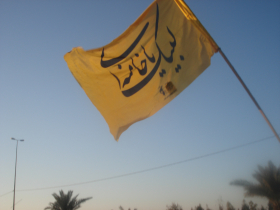 سوگواره دوم-عکس 7-علی ضیائی-پیاده روی اربعین از نجف تا کربلا