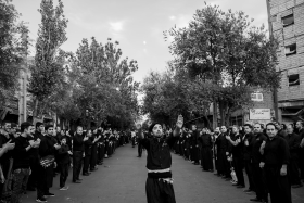 سوگواره پنجم-عکس 3-مسعود علوی میلانی-جلسه هیأت فضای بیرونی