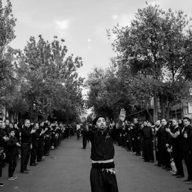 سوگواره پنجم-عکس 3-مسعود علوی میلانی-جلسه هیأت فضای بیرونی