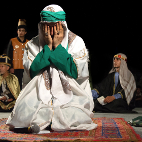 سوگواره سوم-عکس 4-سید ضیا الدین صفویان-آیین های عزاداری